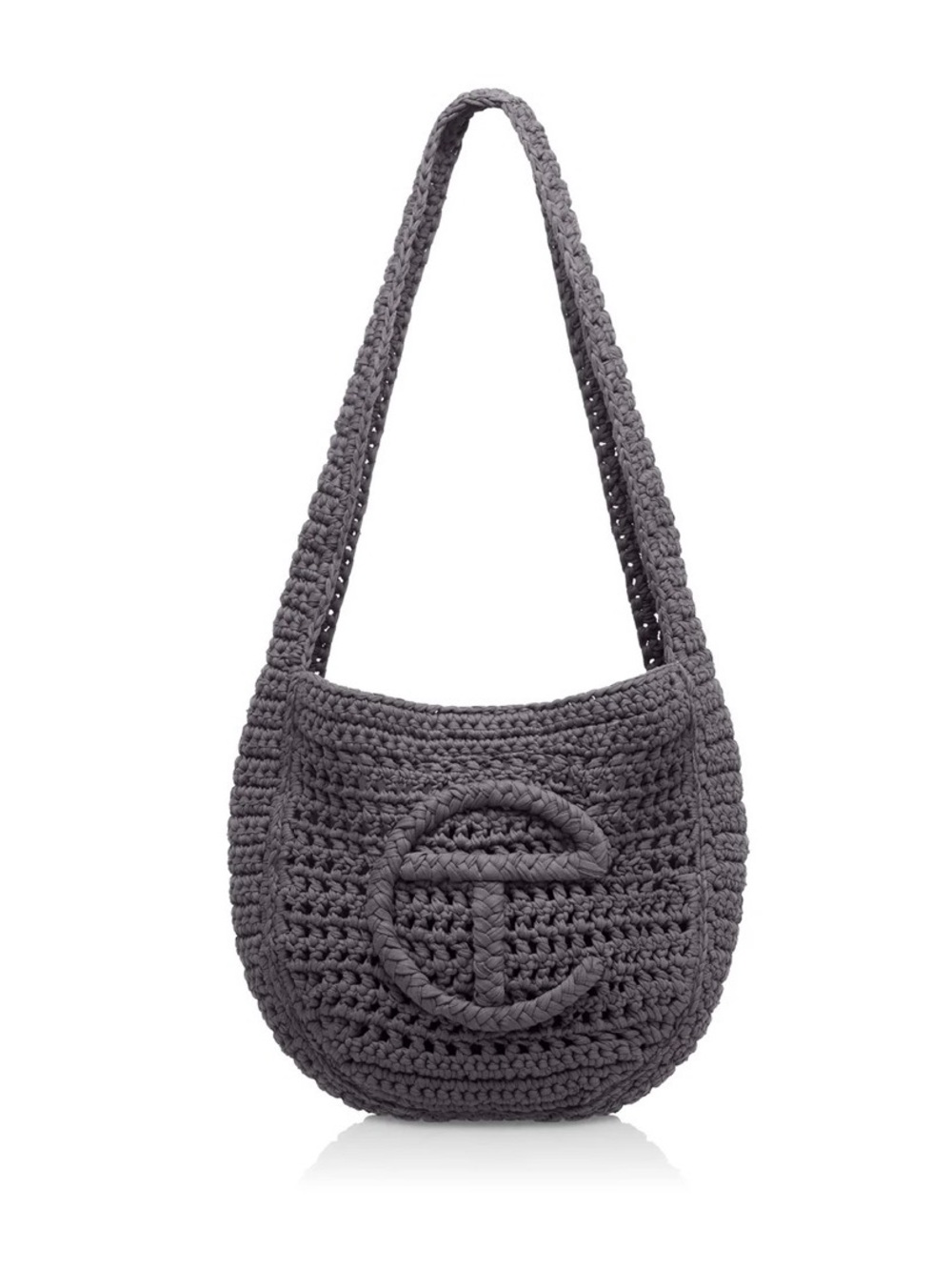 NWT🖤 Telfar Braided T-Shirt Bag - Black